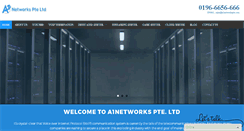 Desktop Screenshot of a1networkspte.com